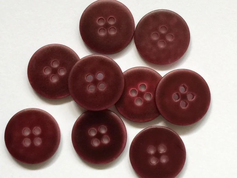 15mm - Matt Deep Dark Red River Shell