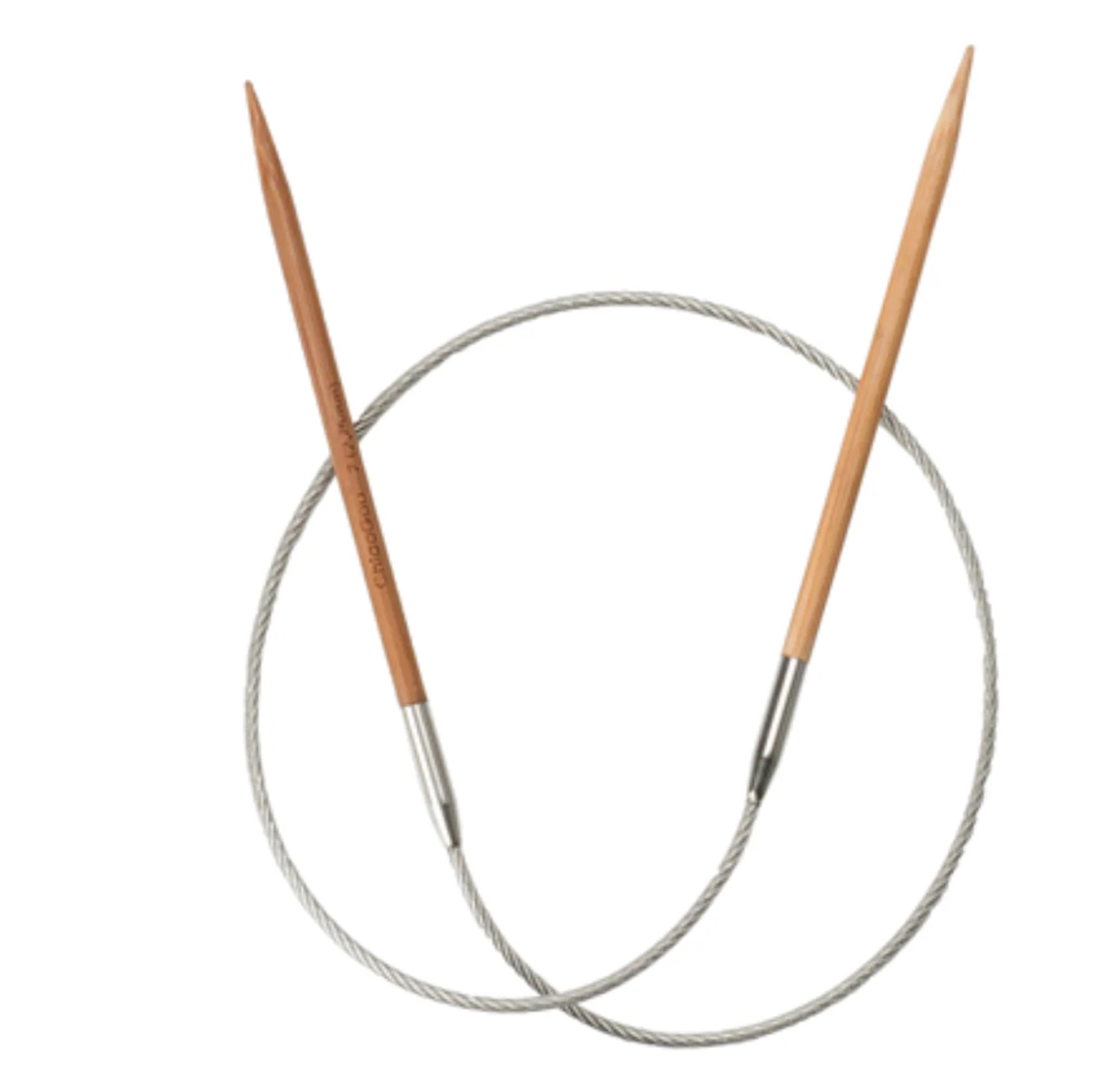 24" (60cm) Chiaogoo BAMBOO Fixed Circular Knitting Needles - Image 2