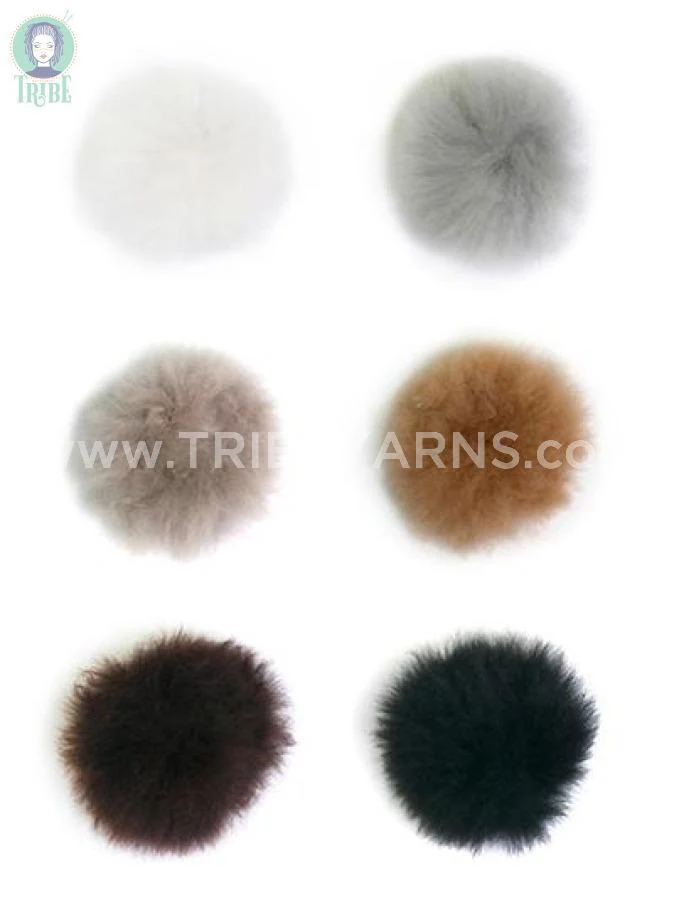 Ethical Alpaca Fur Pom Pom - Image 11