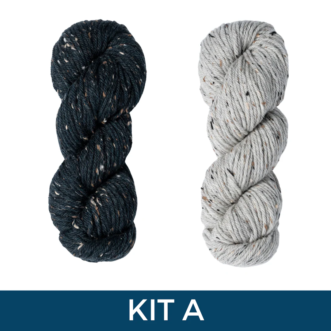 Anstruther Hat Kits with Woolstok Tweed - Image 3
