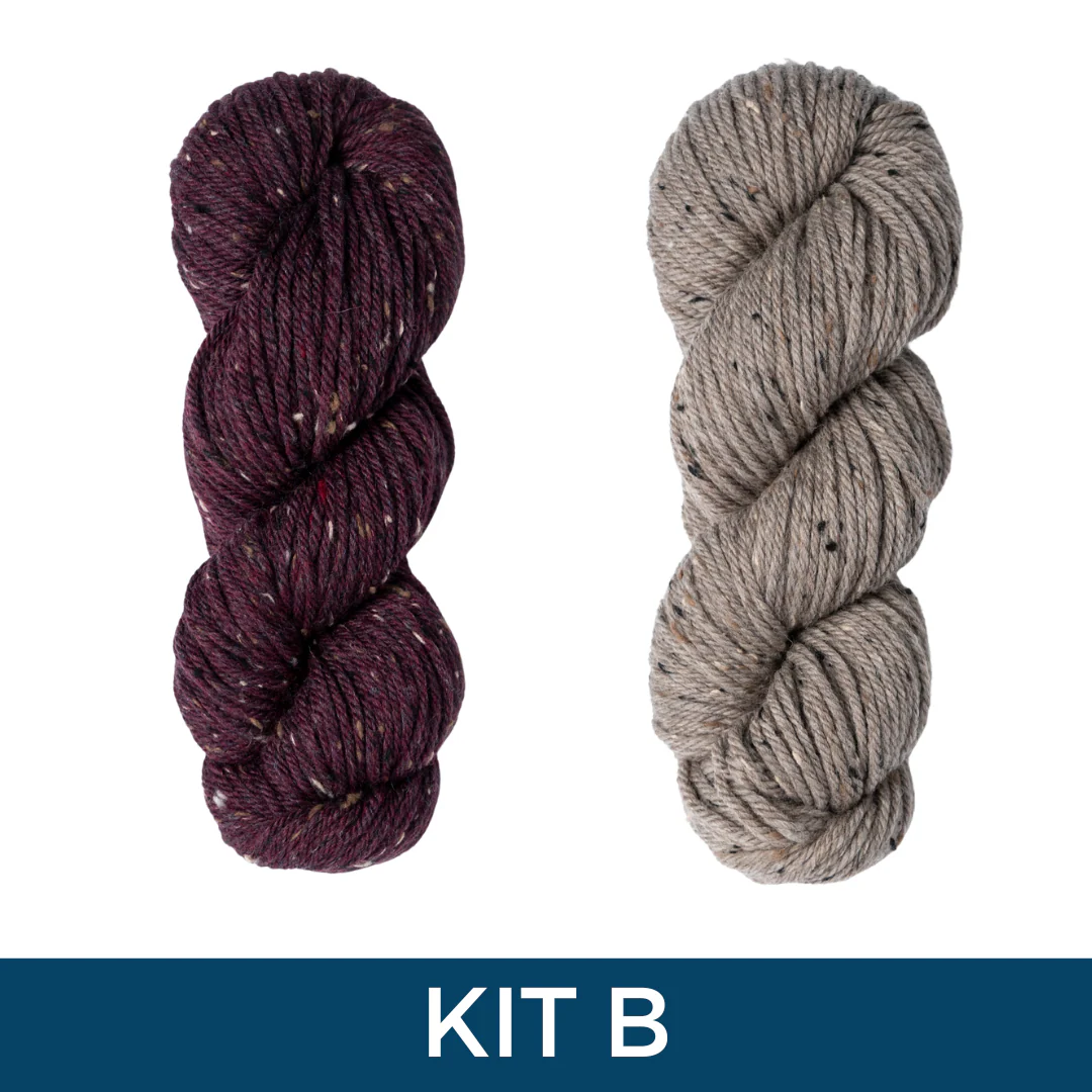 Anstruther Hat Kits with Woolstok Tweed - Image 4