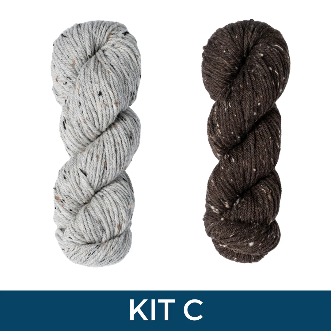 Anstruther Hat Kits with Woolstok Tweed - Image 5