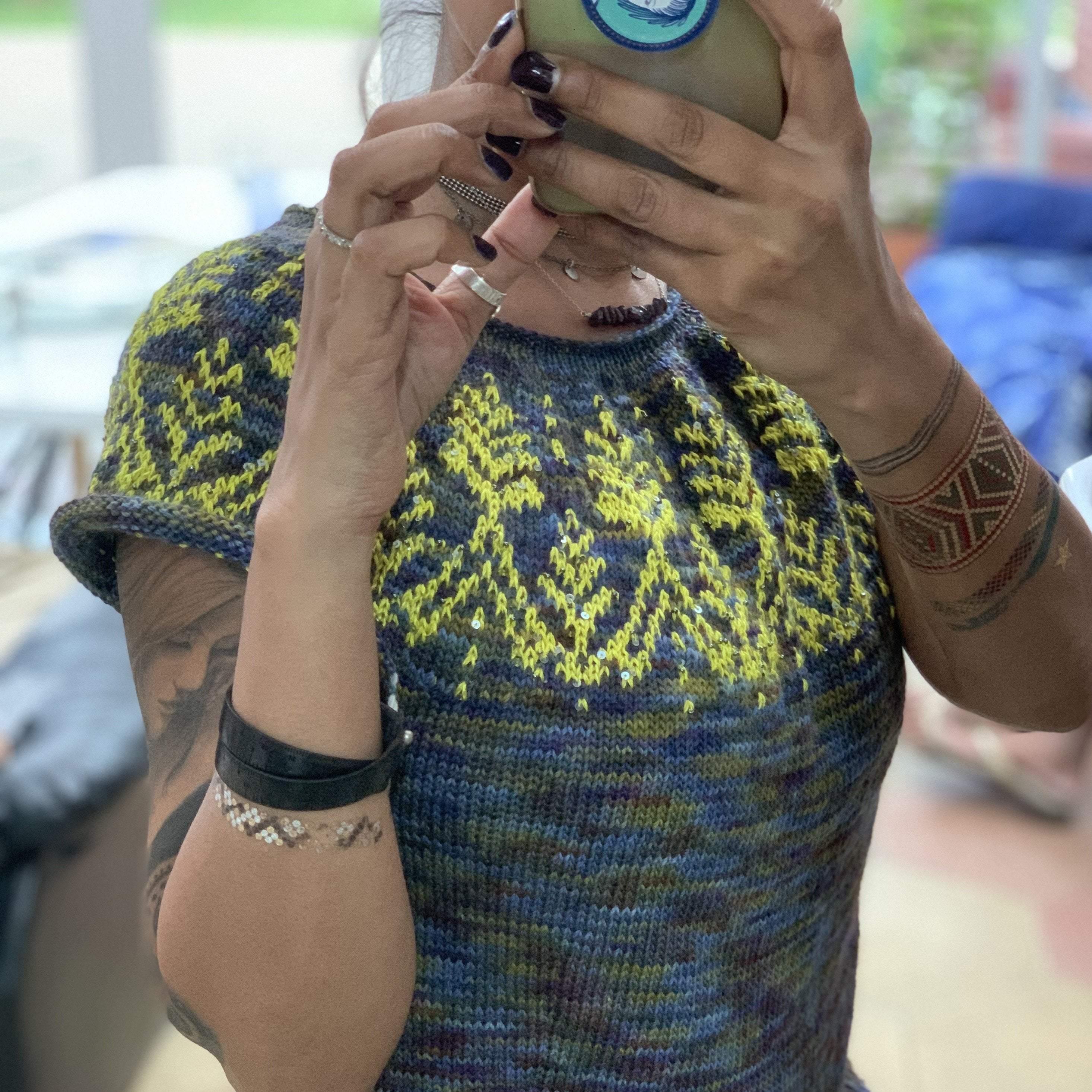 Beaded Anaashah Sweater Kit