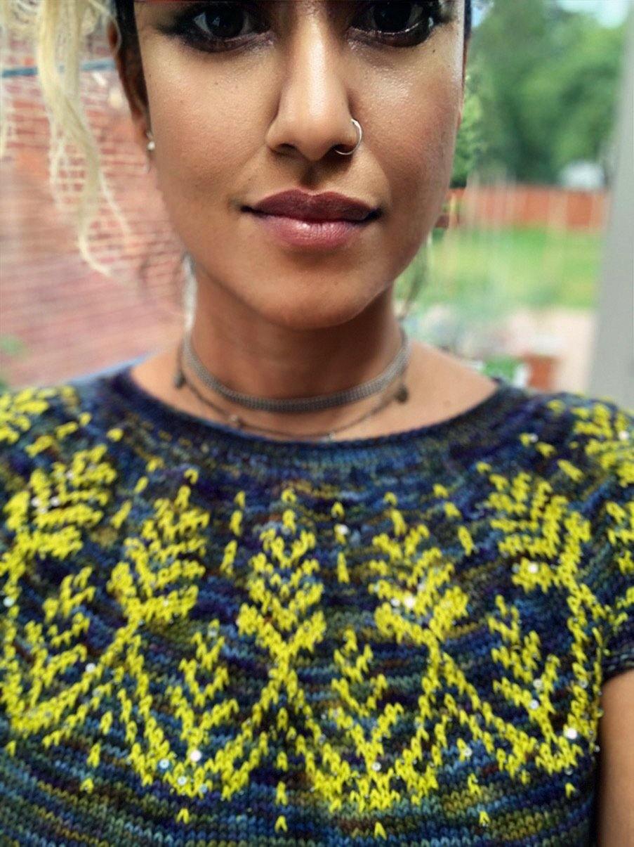 Beaded Anaashah Sweater Kit - Image 4