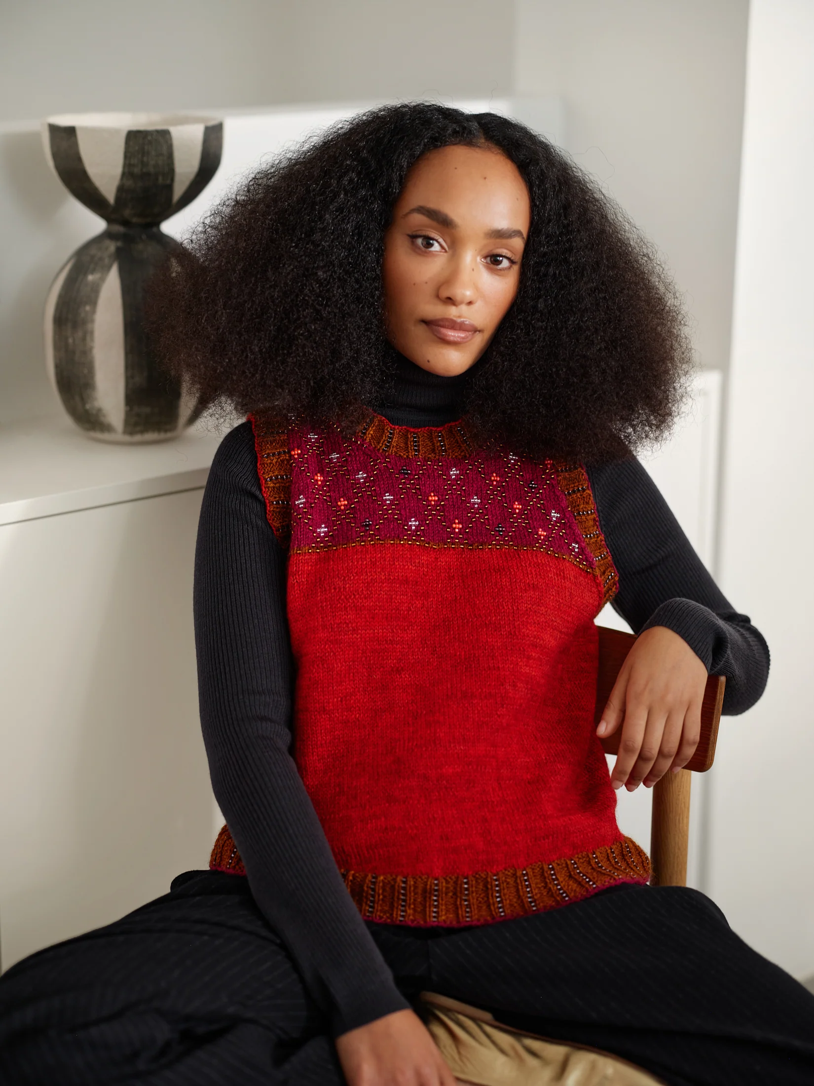 Beaded Colourwork: A Modern Approach to Knitting with Beads by Jeanette Sloan - Image 51