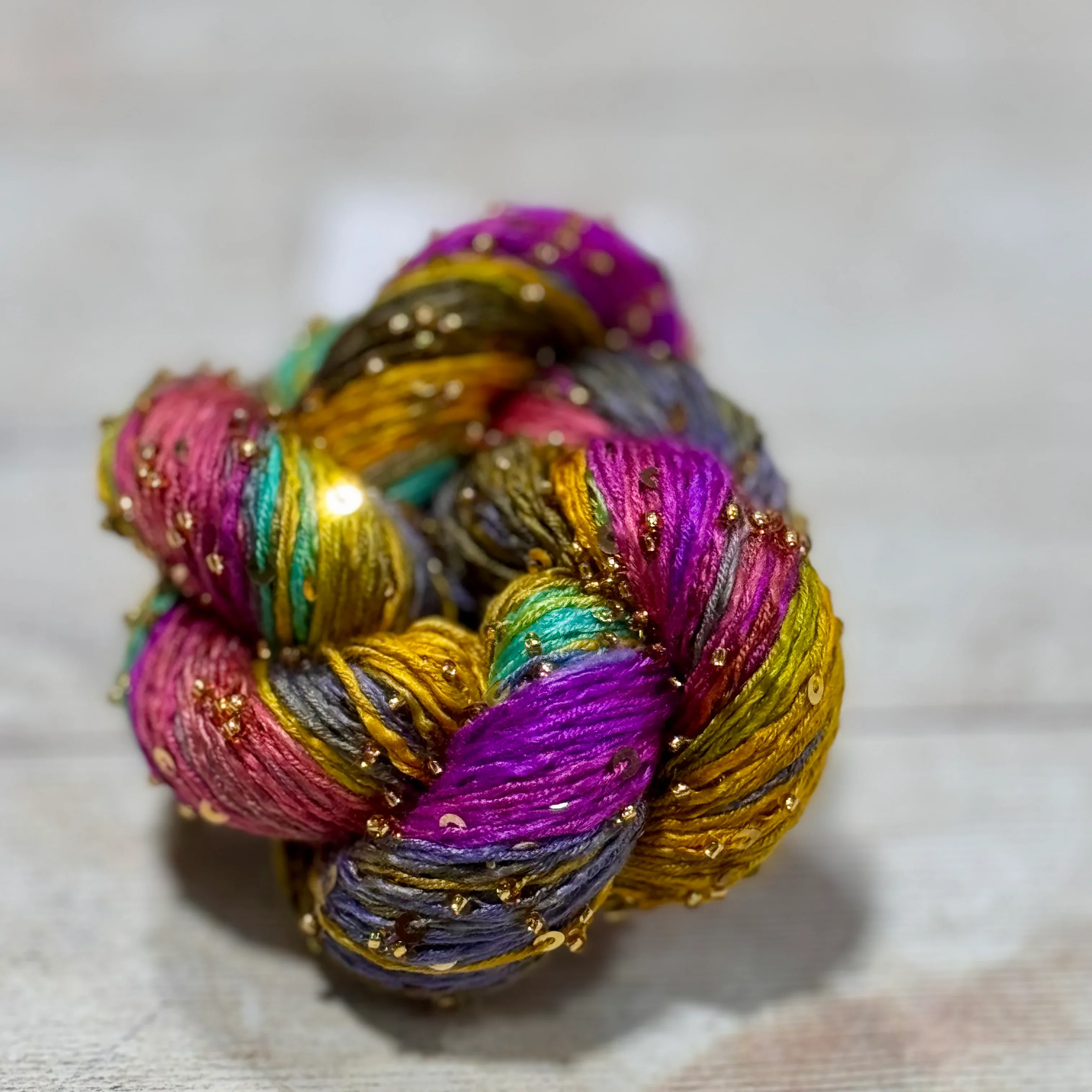 Beaded Silk and Sequins Light - Image 74