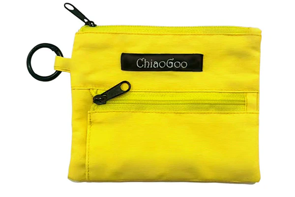 Chiaogoo Shortie Accessory Pouch Yellow