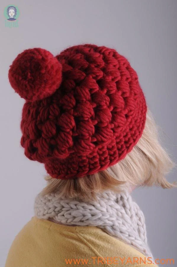Chunky Puff Beret CROCHET Pattern
