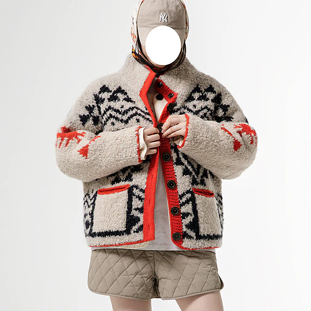 Chunky Winter Jacket KAL - Image 4