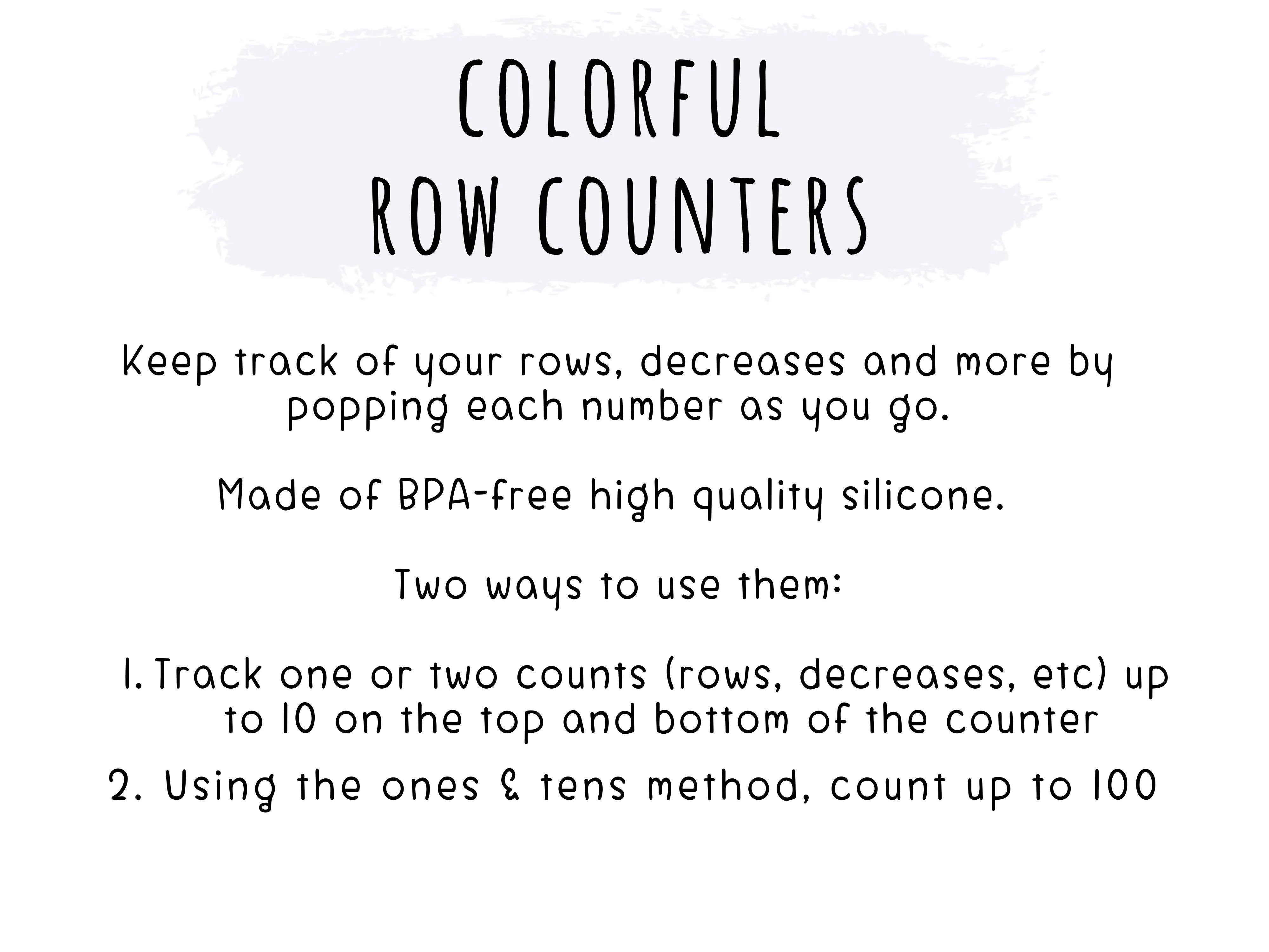 Colourful Popping Row Counters - Image 5