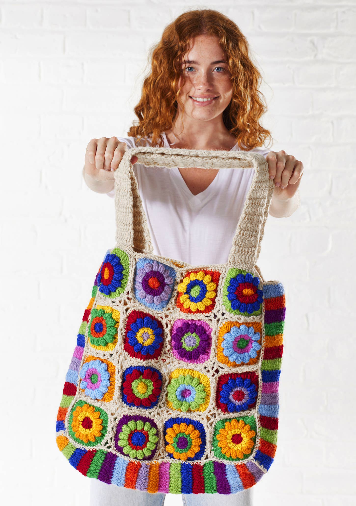 Crochet Granny Square Bag