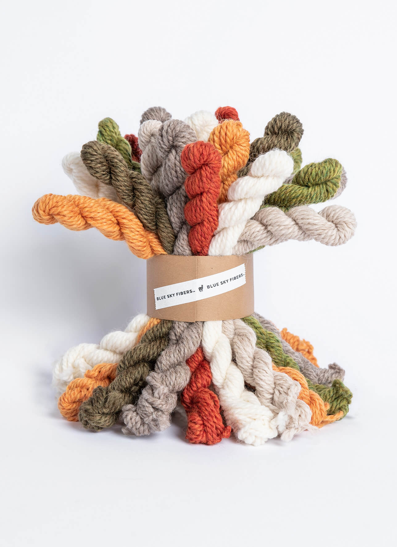 Fall Leaves Kit with Woolstok Mini Skein Bundles - Image 3