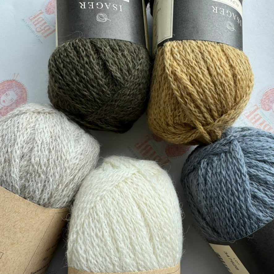 Fiskerhuse Sweater Kits with Isager Alpaca 3 - Image 5