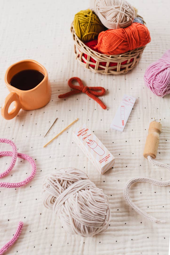French Knitting Bobbin – Wooden Dolly - Image 5