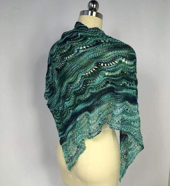 Glittery Icebergs Shawl Kit - Image 2