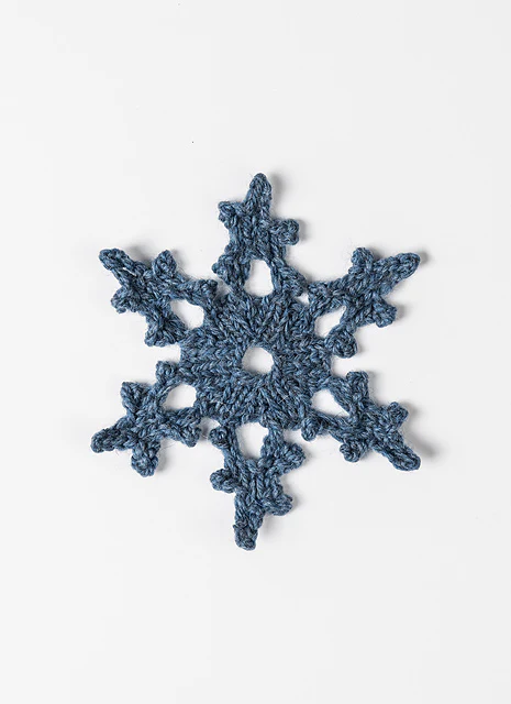 Holiday Frost Snowflakes Kit with Woolstok Mini Skein Bundles - Image 4