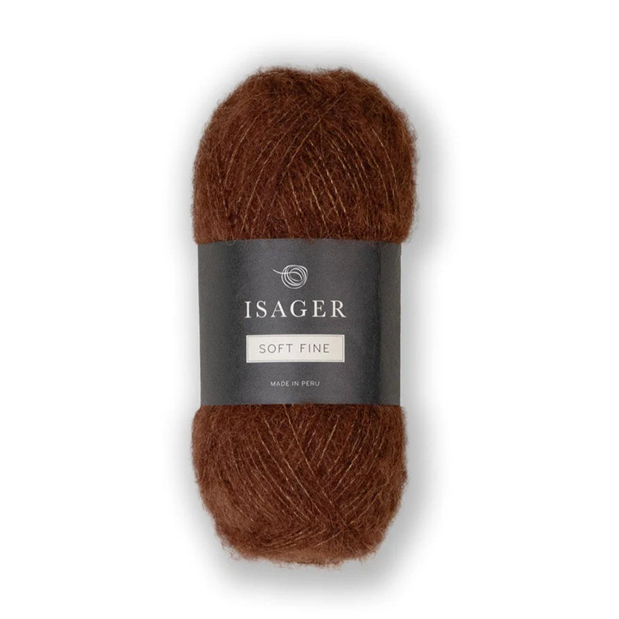 Lace Scarf Kit with Isager Soft Fine - Image 14