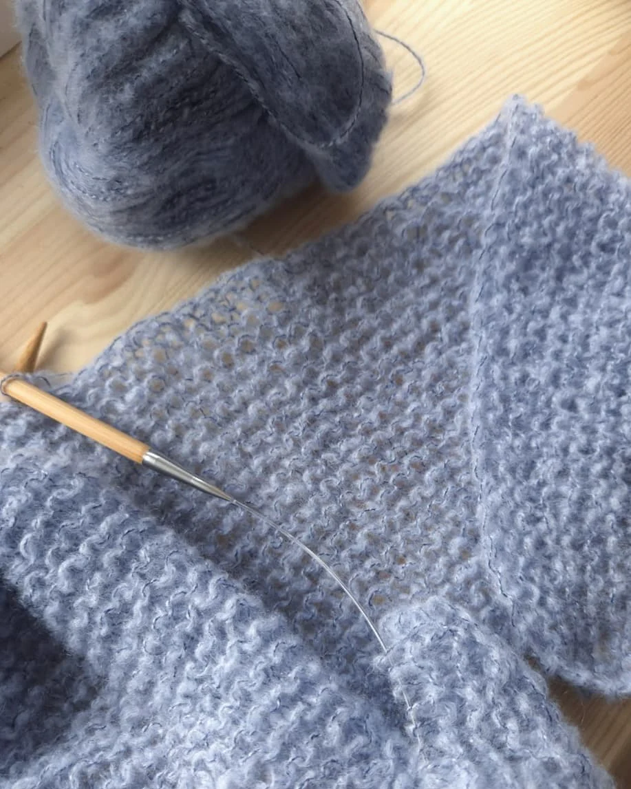 Little Knit Knit Scarf Kit - Image 3