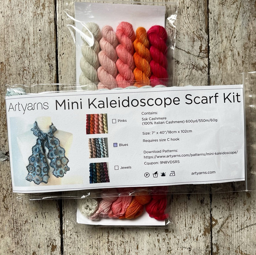 Mini Kaleidoscope Cashmere Shawl Kit - Image 5