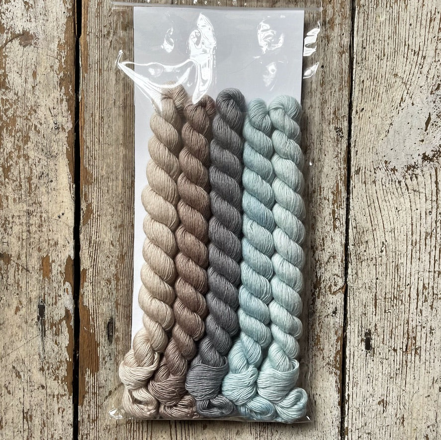 Mini Kaleidoscope Cashmere Shawl Kit - Image 7