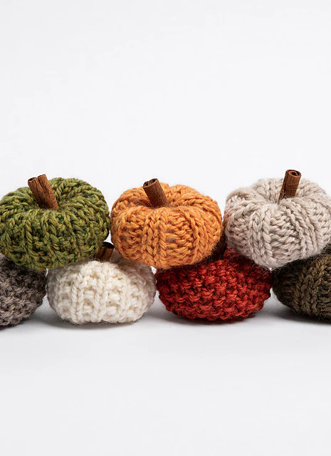 Mini Pumpkins Kit with Woolstok Mini Skein Bundles - Image 4