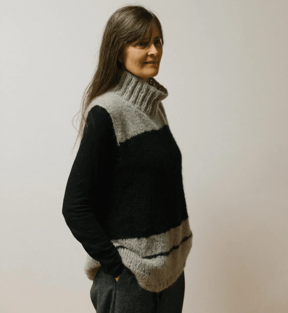 No.70 Sweater Pattern for Le Gros Silk & Mohair