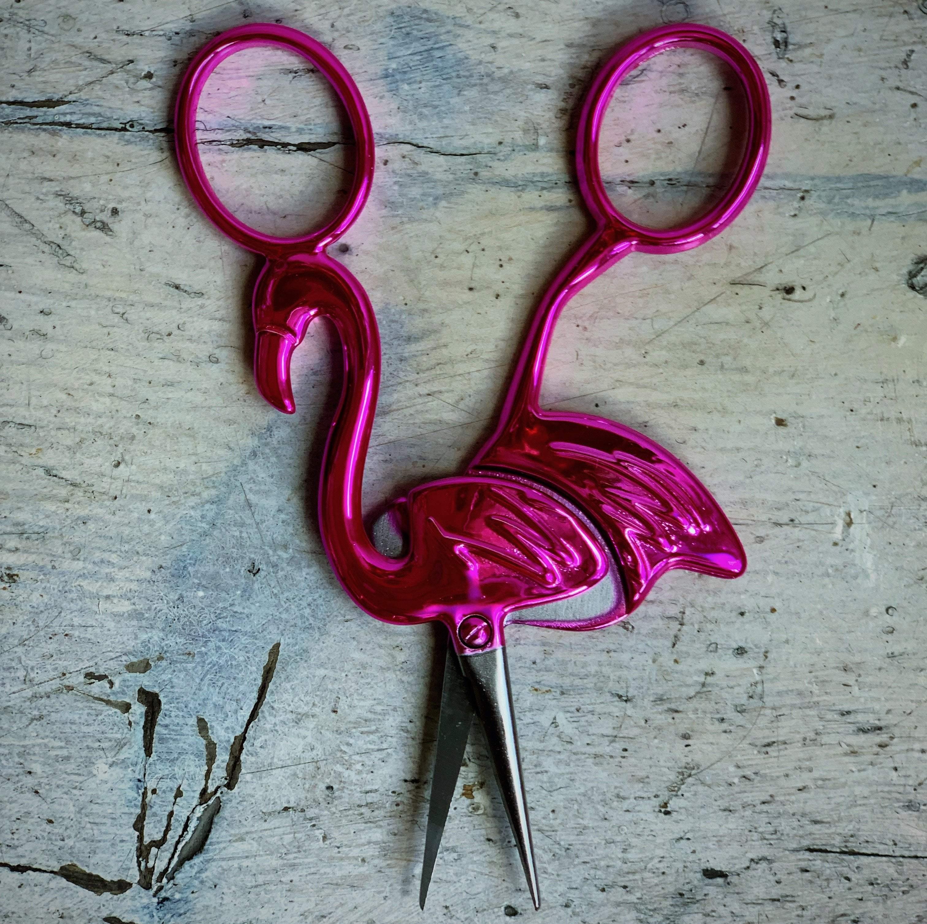 Pink Flamingo Scissors - Image 3