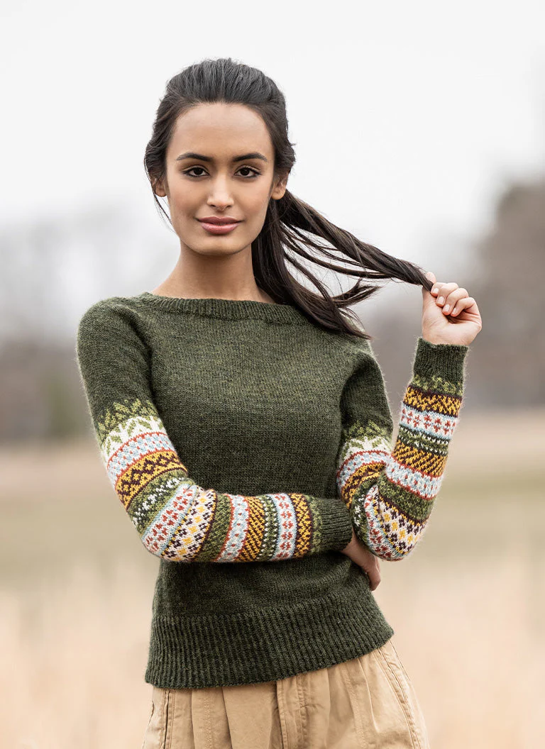Richmond Hill Sweater Kit 21 - Lilac Bloom - Image 8