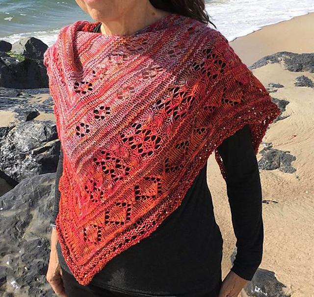 Scarlet Maples Shawl Pattern - Image 2