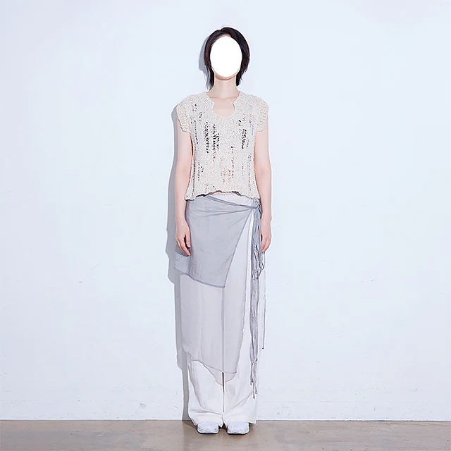 Summer Damage Vest with Cotton Waves - Image 13