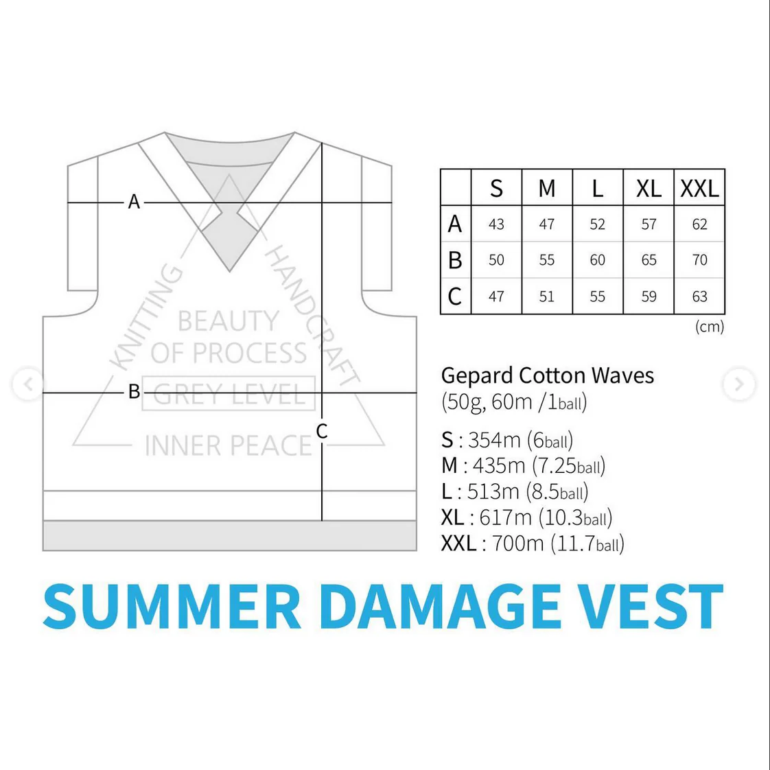 Summer Damage Vest with Cotton Waves - Image 18