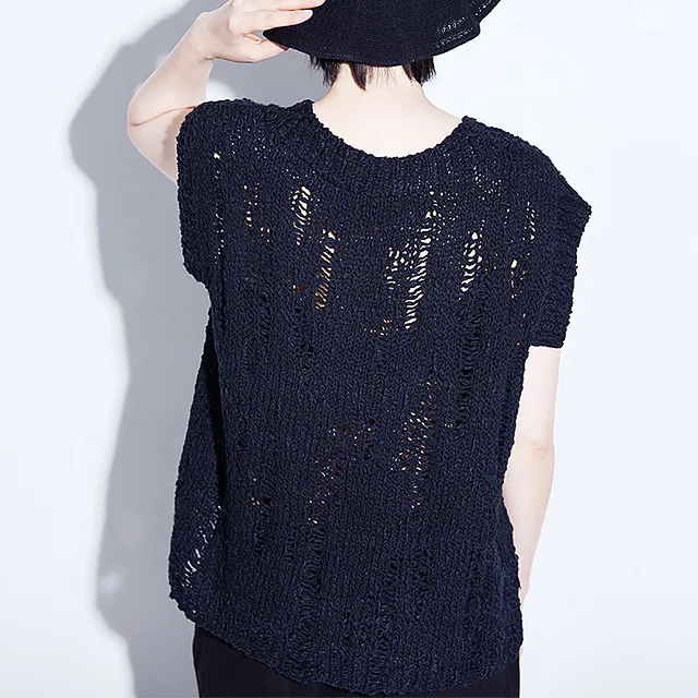Summer Damage Vest with Cotton Waves - Image 3