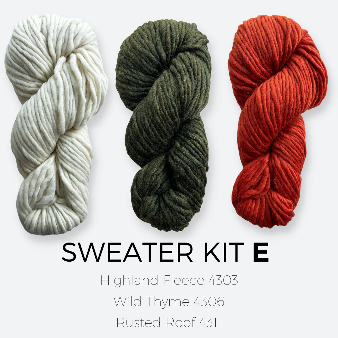 Swansboro Sweater Kit in Woolstok North - Image 6