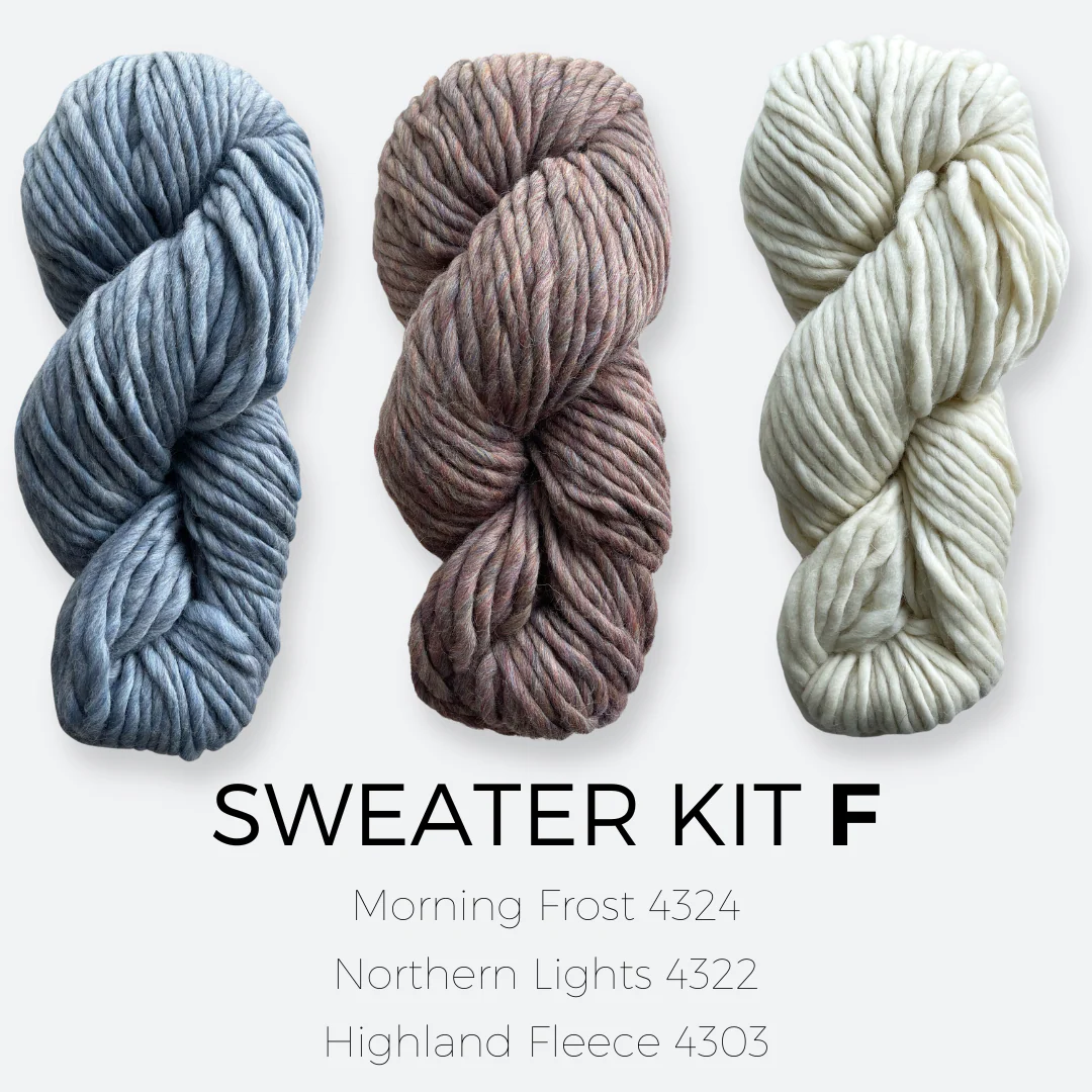 Swansboro Sweater Kit in Woolstok North - Image 7