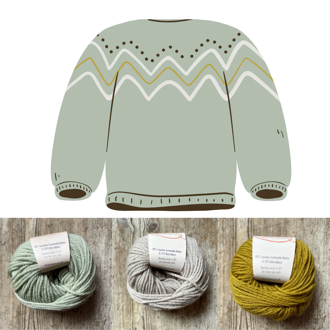 Tilly Cardigan Kit by Mrs Moon - Image 5