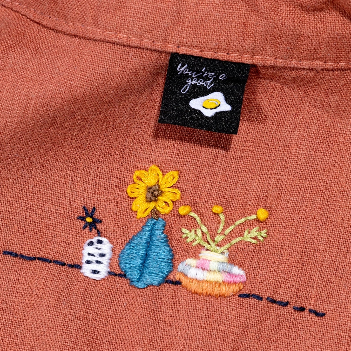 "You're A Good Egg" Woven Labels 6 Pack - Image 2